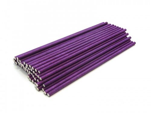 Палочки для кейкпопсов, 20 шт, 10×0,2 см, цвет фиолетовый