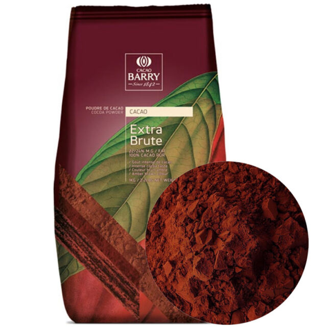 Какао-порошок алкализованный BARRY (Extra Brute), 100гр
