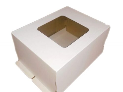 Коробка для торта 60x40x20 с окном