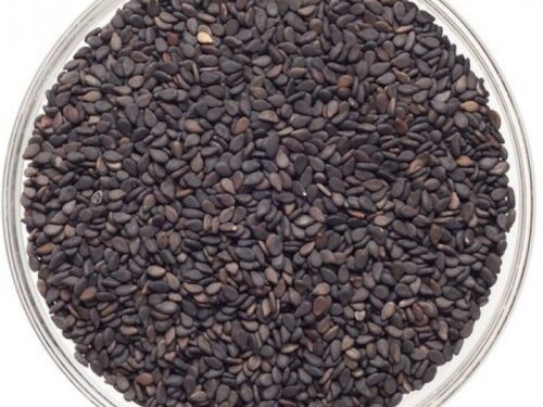 Семена кунжута неочищенные, черные, 100 гр
