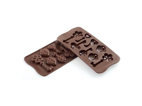 Силиконовая форма для шоколада “Ключи”